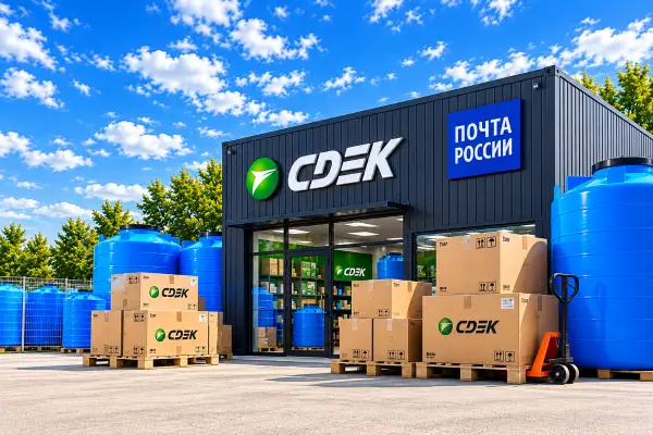 Доставка СДЭК и Почтой России